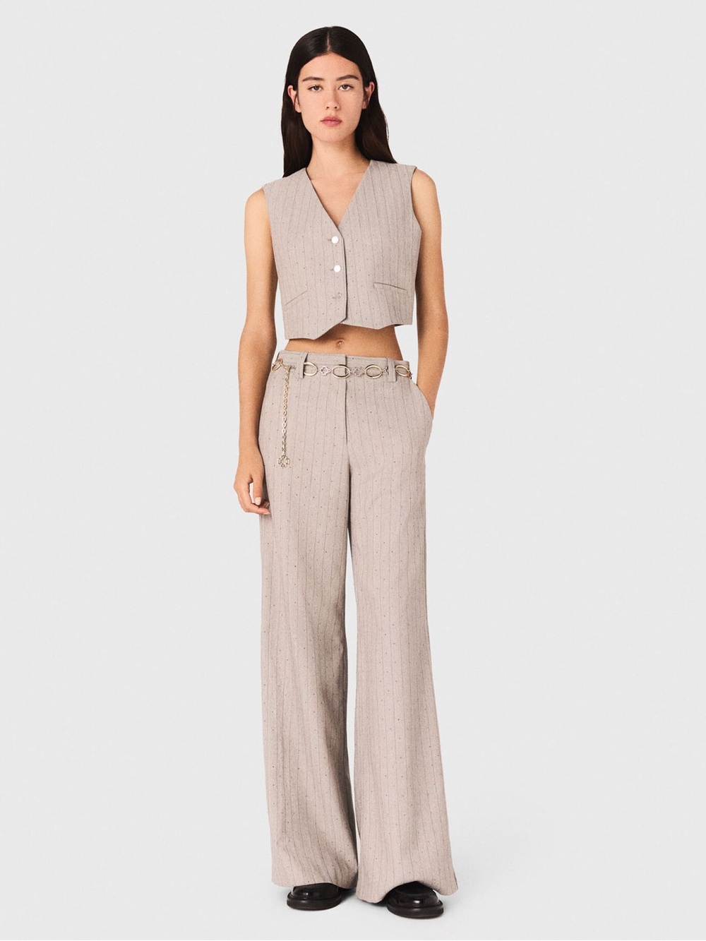 Make Rhinestone Pant - Picture 3 of 10
